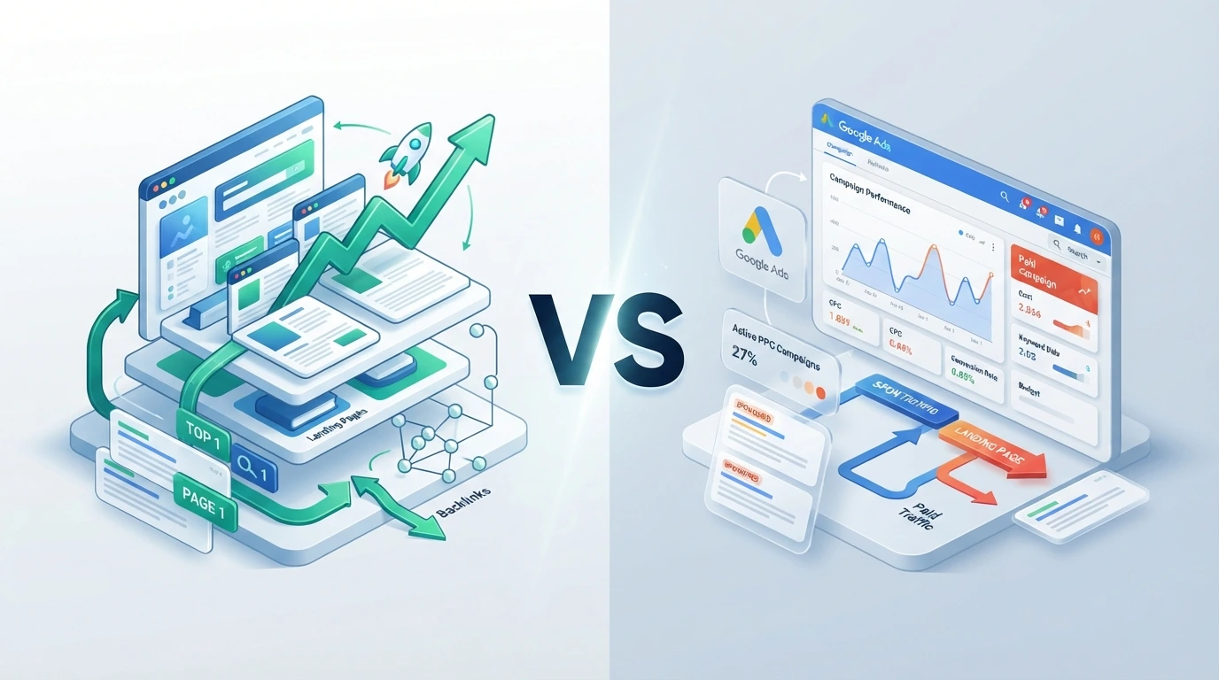 SEO vs Paid Ads